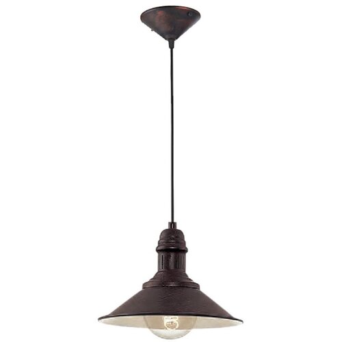 Brilagi Luster na sajli FORGE 1xE27/60W/230V &amp;Oslash; 22 cm crna Slike