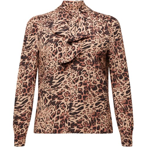Patrizia Pepe Bluza &amp;#039;CAMICIA&amp;#039; bež / rjava Slike