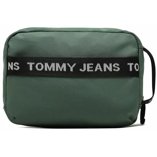 Tommy Jeans Kozmetični kovček Tjm Essential Nylon Washbag AM0AM11222 Zelena