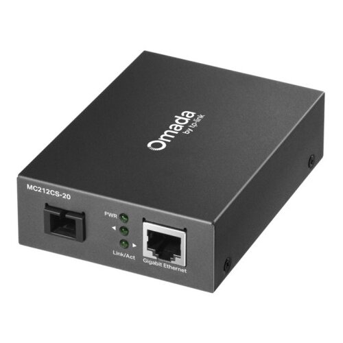 Tp-link MC212CS-20 1x Gigabit RJ45 1x Gigabit SC/UPC optični WDM media converter Cene