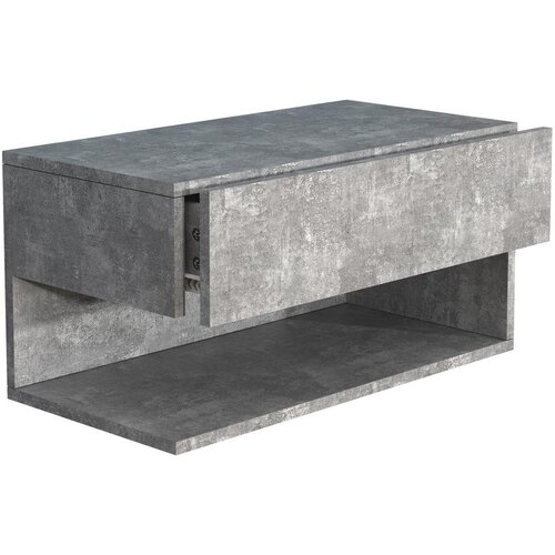 MID.YOU Nočna Omarica Usal Xl 60, Beton Slike