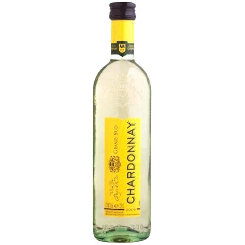 Grand Sud Belo vino Chardonnay, 0.25l Slike
