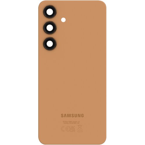 Samsung Pokrov za baterijo za Galaxy S24 originalni servisni paket, Oranžna, (5000038498) Slike
