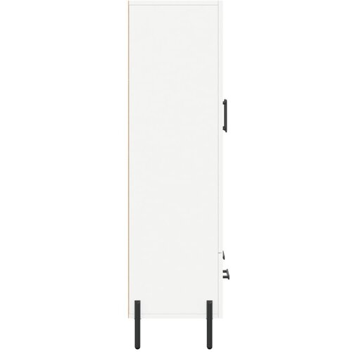  Visoka komoda bijela 69,5 x 31 x 115 cm od konstruiranog drva Slike