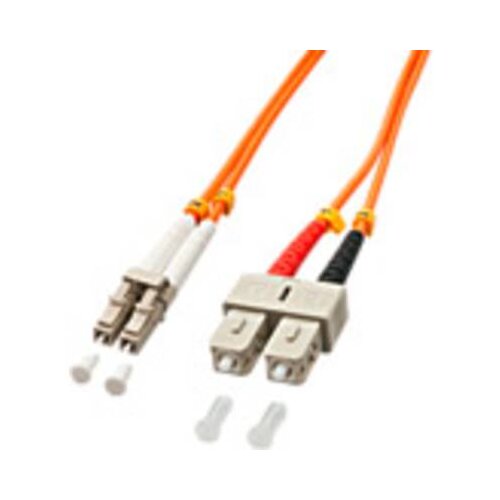 Lindy LC/SC 2m optični kabel OM2 Večbarvno, Oranžna Cene