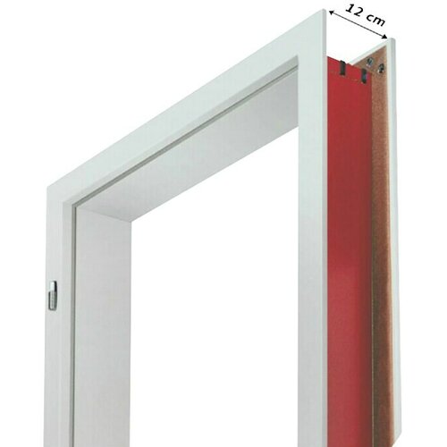 DOORNITE Dovratnik (D x Š x V: 120 x 950 x 2.000 mm, DIN lijevo, Bijele boje) Cijene