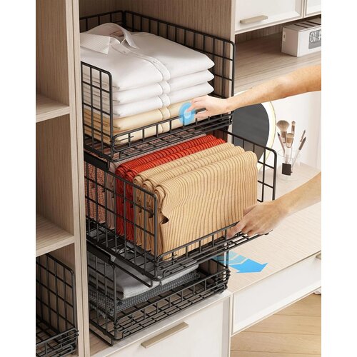 UMDONX 3x izvlečni organizator za omaro 40&amp;times;29&amp;times;20cm Slike