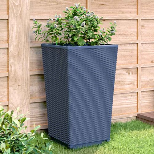  Vrtne sadilice 2 kom plava siva 32,5 x 32,5 x 57 cm PP Cene