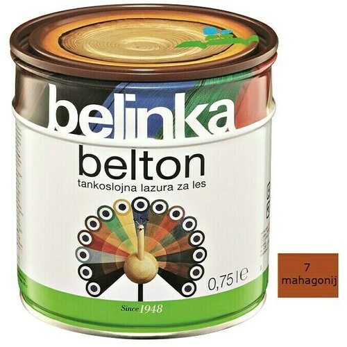  Lazura za za&amp;scaron;titu drva Belinka Belton (Boja: Mahagonij, 750 ml) Slike