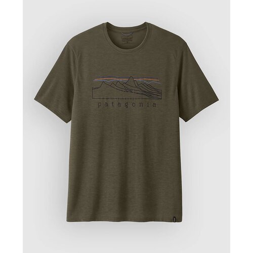 Patagonia Cap Cool Trail - Stratapeaks T-shirt basin green Cene