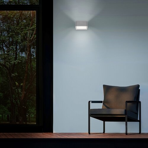  Brilagi - LED spolja&amp;scaron;nje zidno svetlo BARI LED/7W/230V belo IP54 Slike