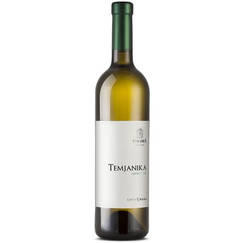 Tikveš temjanika luda mara belo vino 0.75L Cene
