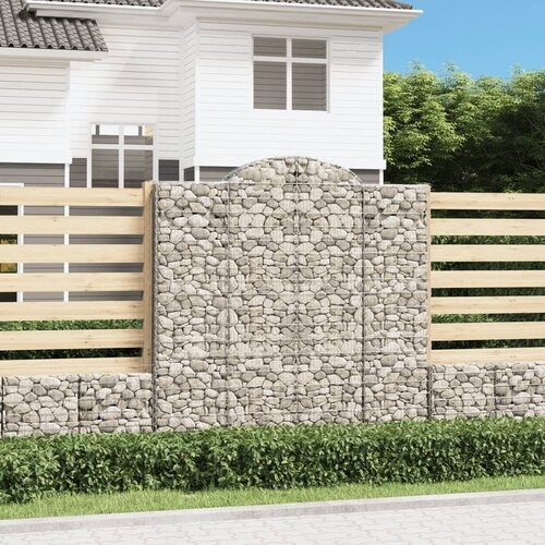  Lučne gabionske košare 10kom 200x50x200/220cm pocinčano željezo Cene