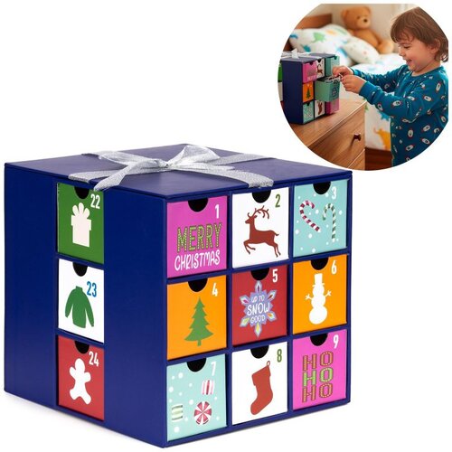  Ca1509 adventski kalendar 20,5 x 19,5 x 19,5 cm Slike