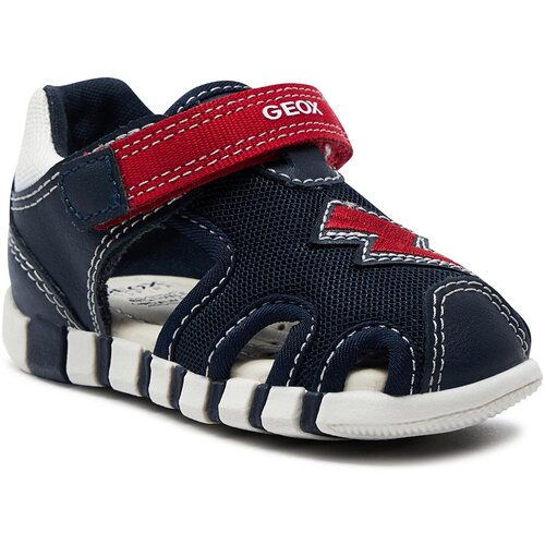 Geox Sandali B Sandal Iupidoo Boy B455PB 01454 C0735 Navy/Red Cene