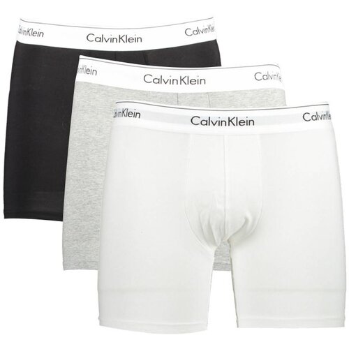 Calvin Klein Boksarice pegasto siva / črna / bela Slike