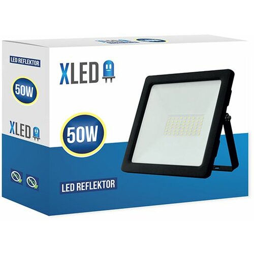Xled led reflektor 50W, 6500K, 4000Lm ,IP65, AC220-240V Cene