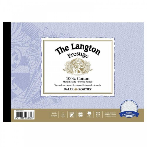 Daler Rowny Blok akvarelni Langton Prestige 50,8x35,5 cm, 300g, 12 listnib, (20631383) Cene