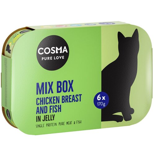  Varčno pakiranje Cosma Original v želatini 24 x 170 g - Miks 4 sorte Cijene