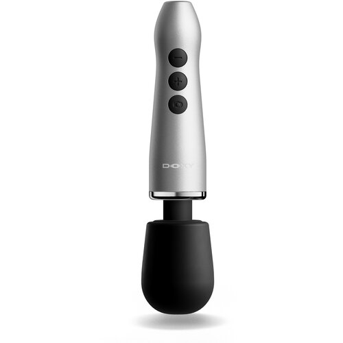 Doxy Go Ultra Compact Wand Massager Brushed Metal Slike