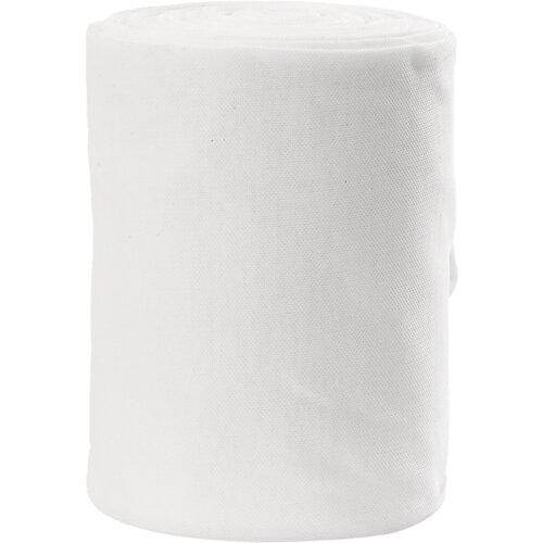 VidaXL Rolna za kreativne projekte Bijela Tkanina 50 m Slike