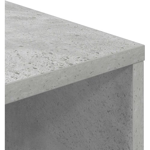  Kreveta s ladicama Betonski sivi 102 x 31 x 99,5 cm Slike