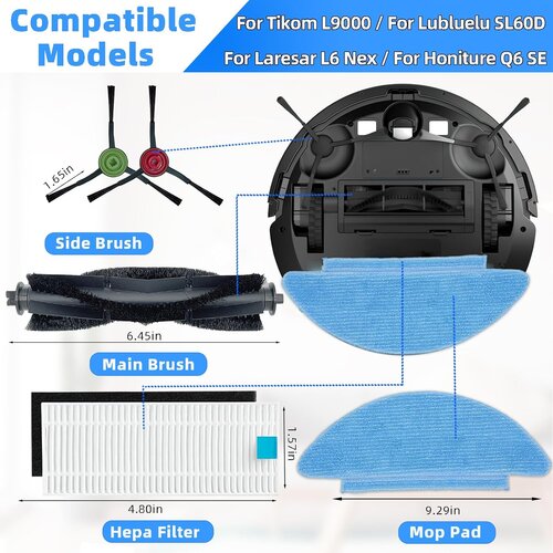 INF Komplet nadomestnih delov za Tikom L9000, Lubluelu SL60D, Honiture Q6 SE & Laresar L6 Nex, (21538299) Cene