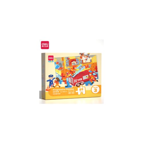 Deli PUZZLE - SLAGALICA PROGRESIVNI nivo 3 - 89 delova 74500-3 Cene