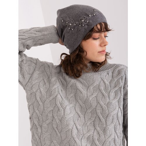 Wool Fashion Italia Cap-AT-CZ-2329.79-dark gray Cene
