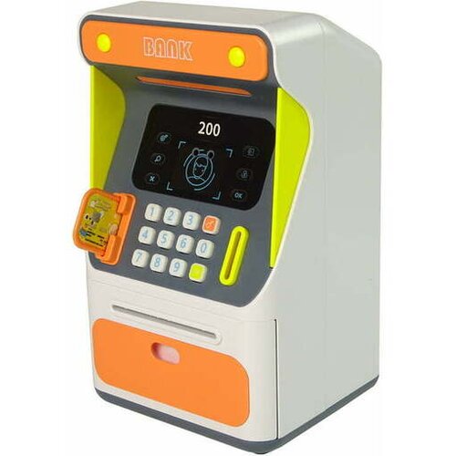 Lean Toys bankomat Piggy Bank s senzor za prepoznavanje obra Cene