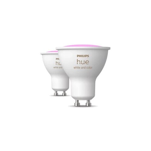Philips Hue LED Lampe GU10 2er Set 350lm White Color Amb. - set od 2 pametne LED žarulje Cijene