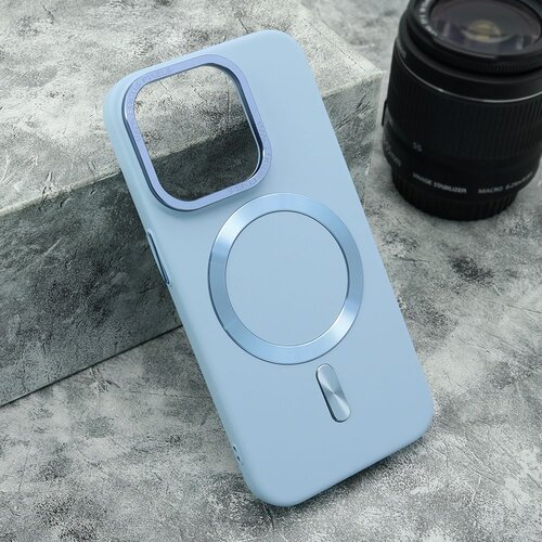  Futrola true color magsafe za iphone 15 pro/ svetlo plava Slike