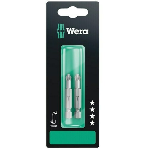 Wera Classic Bit 851/4 Torsion (PH 2, 2 -del.) Cene