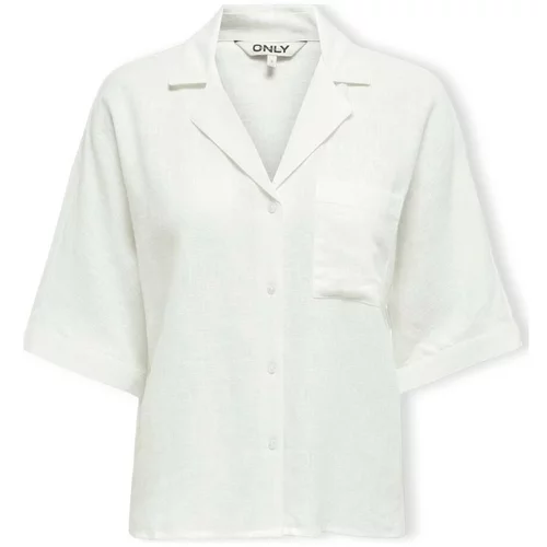 Only Noos Tokyo Life Shirt S/S - Bright White Bijela
