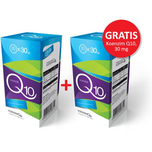 ELEPHANT koenzim Q10 caps 30mg A30 1+1 gratis Cene