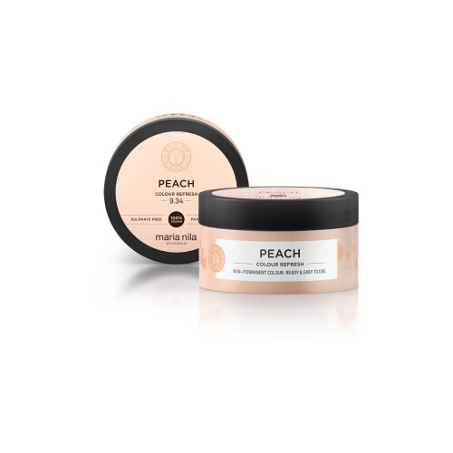 Maria Nila Colour Refresh Peach blaga hranjiva maska bez trajnih pigmenata traje 4 &amp;ndash; 10 pranja 9.34 100 ml Slike