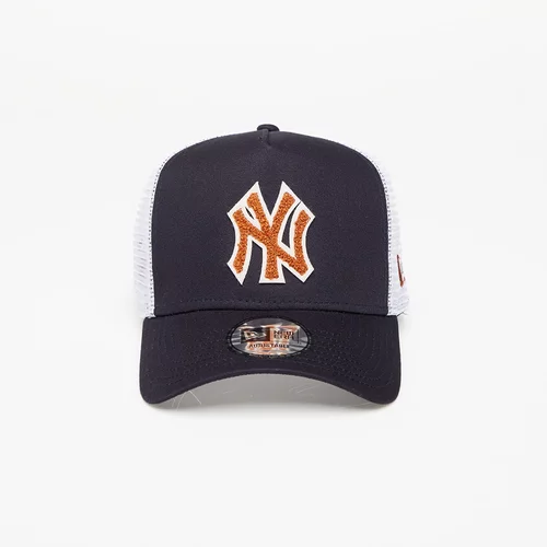 New Era New York Yankees Boucle Trucker Cap Navy/ Ebr