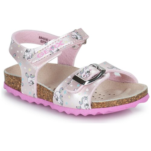 Geox Sandali &amp;amp; Odprti čevlji B SANDAL CHALKI GIRL Rožnata Slike