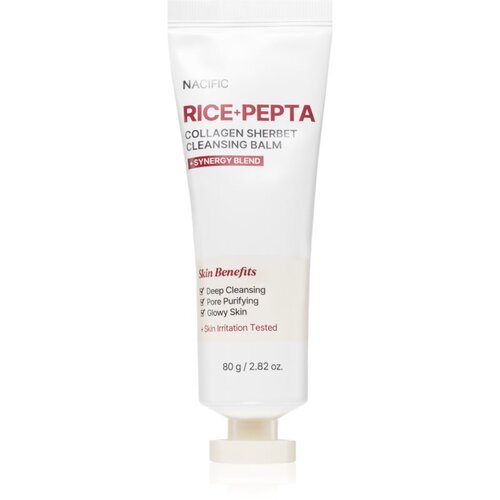 Nacific Rice + Pepta Collagen Sherbet Cleansing Balm globinsko čistilni balzam z vlažilnim učinkom 80 g Slike