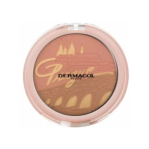 Dermacol bronzing and highlighting powder with blush bronzer i rumenilo 10,5 g