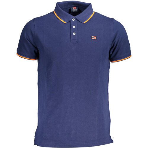 Norway 1963 MEN&amp;amp;#39;S BLUE SHORT SLEEVED POLO SHIRT Slike