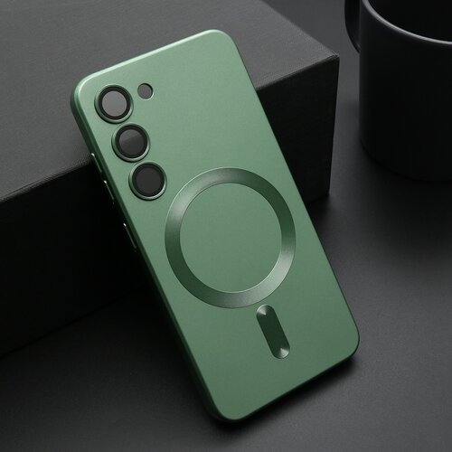  Maska za telefon ELEGANT MAGSAFE za Samsung S911B Galaxy S23 5G zelena Cene