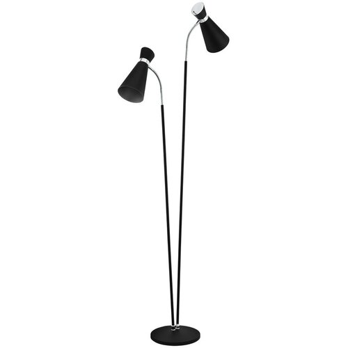 Eglo Podna lampa SARDINARA 2xE27 164 cm crna/hrom 39399 Cene