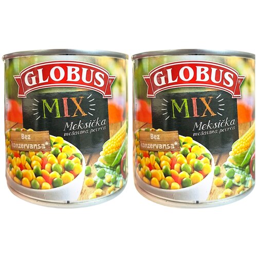 Globus meksička mešavina povrća, 300g, 2 komada Cene