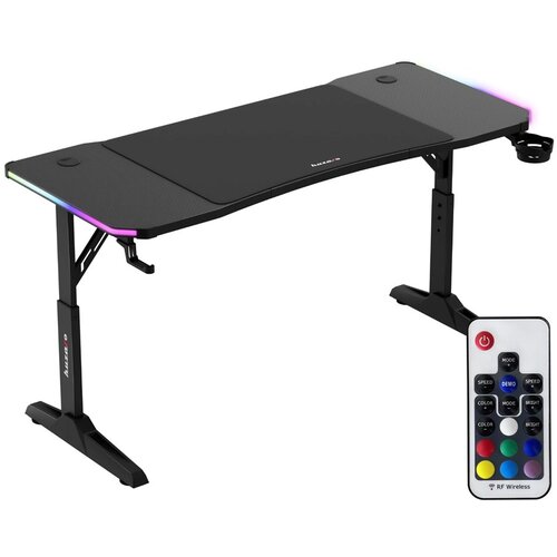 Huzaro Hero 3.6 RGB Black gaming desk Slike