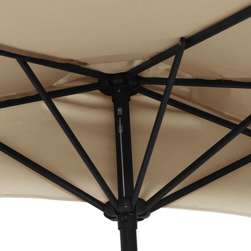  suncobran s aluminijskom &amp;scaron;ipkom 270 x 144 cm bež Slike