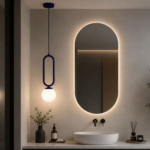 Opviq luster Loop-20456-G, 1 × E27, teget Cene