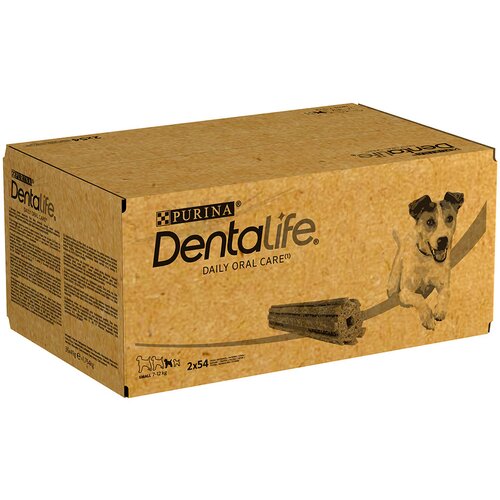 Dentalife Purina grickalice za svakodnevno čišćenje zuba za male pse (7-12 kg) - 108 komada (36 x 49 g) Cijene
