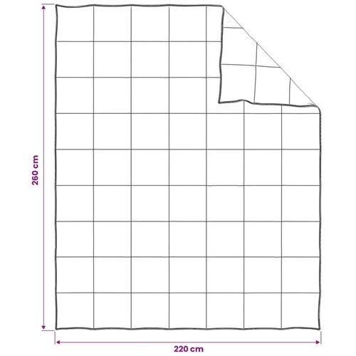  Set deka 2 kom. 260 x 220 cm 250 gsm Prirodni kapok Bež - 260 x 220 cm 50 x 50 cm Slike