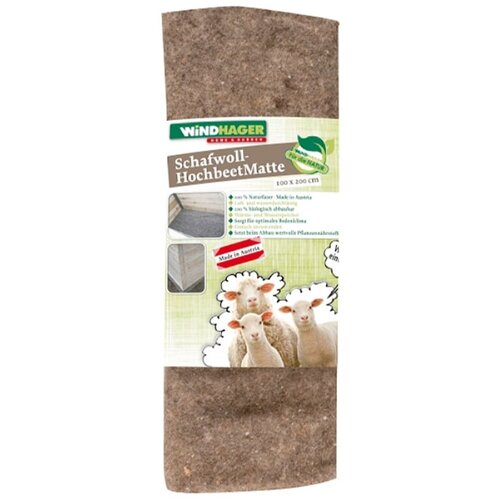 Windhager Podloga za visoko gredo (2 x 1 m, 500 g/m², iz ovčje volne) Cene
